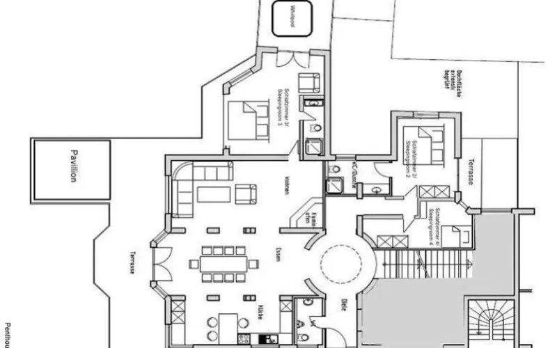 Apartment Bonn BN863 Bonn Bad Godesberg 95qm Penthouse Dachgarten img10