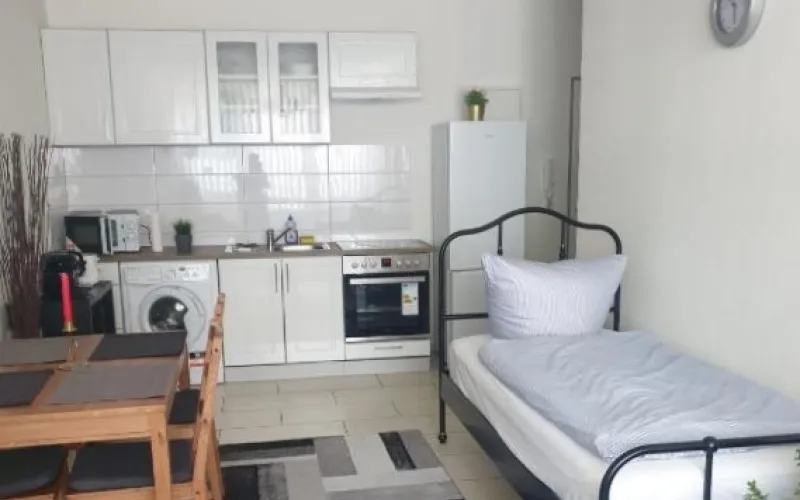 Apartment Düsseldorf D1088 Düsseldorf 43qm Wohnung, EG, Waschmaschine img1