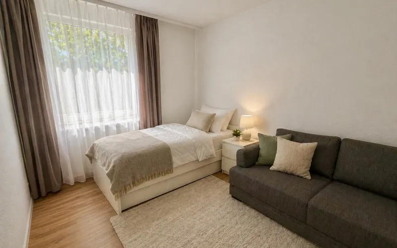 Apartment Düsseldorf D1150 Neuss 100qm 1.OG Balkon Parkplatz  img3