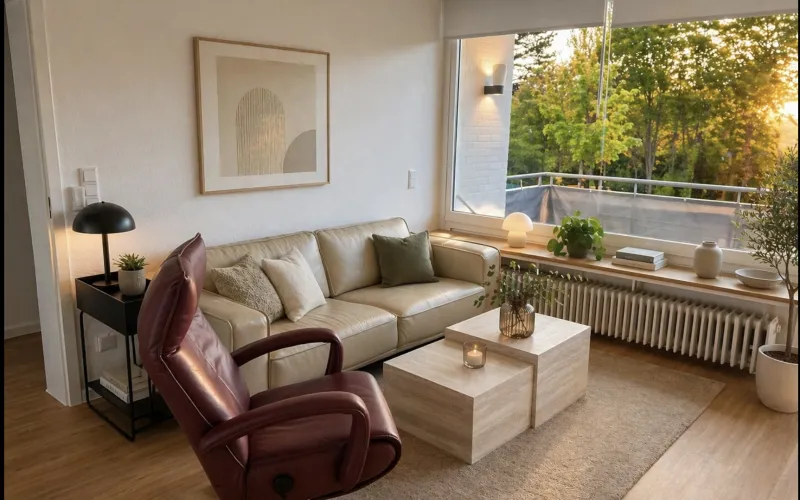 Apartment Düsseldorf D1150 Neuss 100qm 1.OG Balkon Parkplatz  img4