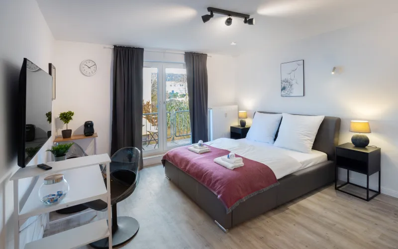 Apartment Dortmund DO1191 Studio-Apartment, 30qm, 1.OG, Balkon img2 Apartment Dortmund DO1191 Studio-Apartment, 30qm, 1.OG, Balkon img2
