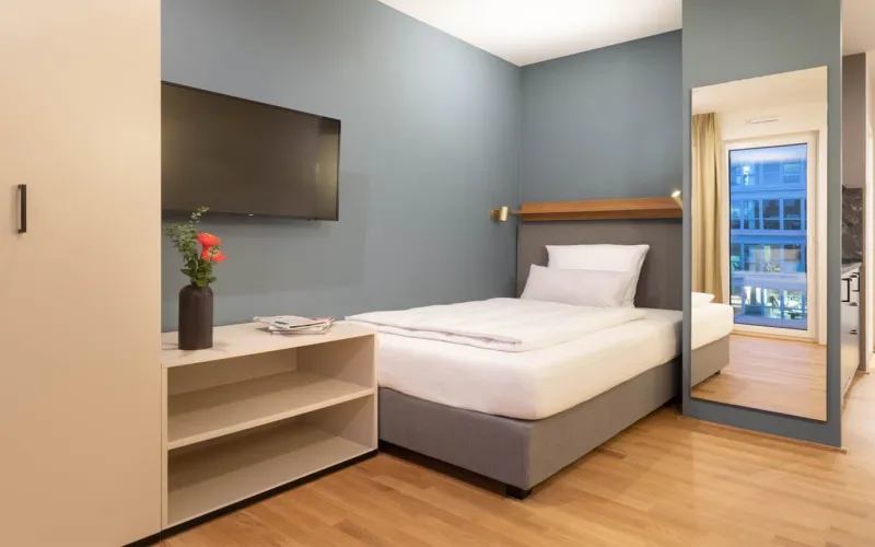 Apartment Frankfurt am Main F1068 Brera Frankfurt-West 50qm Terrific Messe  img1