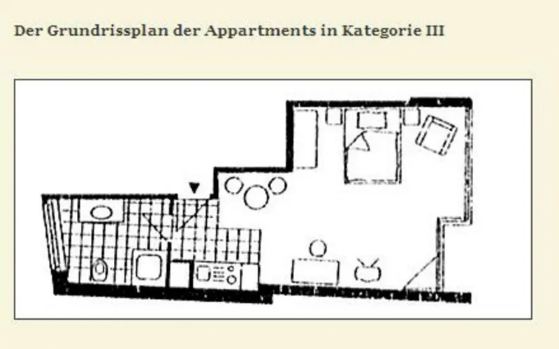 Apartment Köln K1300 Köln-Rodenkirchen 45qm, 2.OG Balkon, Sauna  img10