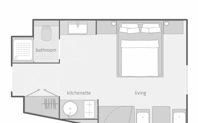 Apartment Mannheim MA549 Mannheim-Schwetzingerstadt BASF 23qm img1 Apartment Mannheim MA549 Mannheim-Schwetzingerstadt BASF 23qm img1
