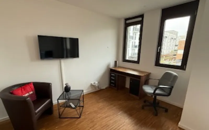 Apartment Frankfurt am Main F1171 Frankfurt Europaviertel 30qm 2.OG Balkon Waschm img2 Apartment Frankfurt am Main F1171 Frankfurt Europaviertel 30qm 2.OG Balkon Waschm img2