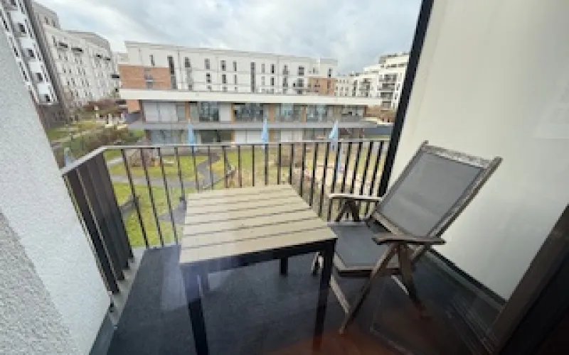 Apartment Frankfurt am Main F1171 Frankfurt Europaviertel 30qm 2.OG Balkon Waschm img9