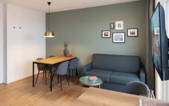 möblierte Wohnung F1068 Brera Frankfurt-West 50qm Terrific Messe 