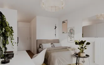 Wohnen auf Zeit WU1163 Würzburg Uniklinik 25qm EG barrierefrei Balkon ...