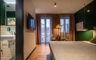 Wohnen auf Zeit B1016 Berlin Mitte Wedding 22qm XS+Balkon