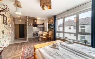 Wohnen auf Zeit BI1183 Bielefeld Zentrum, 38qm Studio Apartment