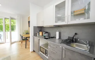 Wohnen auf Zeit BI1237 Bielefeld-Schildesche 35qm-Studio, 1.OG, Balkon