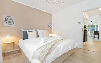 Wohnen auf Zeit BI1241 Bielefeld-Brackwede, 50qm, EG, Terrasse