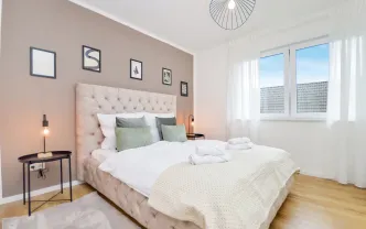 Wohnen auf Zeit BI1245 Bielefeld-Brackwede, 75qm Maisonette, Balkon
