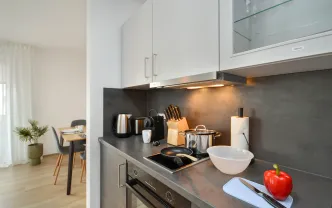 Wohnen auf Zeit BI1248 Bielefeld-Schildesche, 33qm Studio mit Balkon