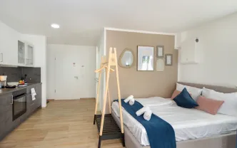 Wohnen auf Zeit BI1248 Bielefeld-Schildesche, 33qm Studio mit Balkon