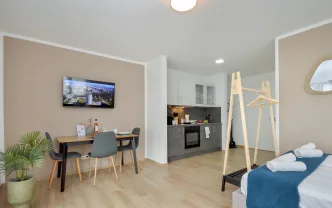 Wohnen auf Zeit BI1248 Bielefeld-Schildesche, 33qm Studio mit Balkon