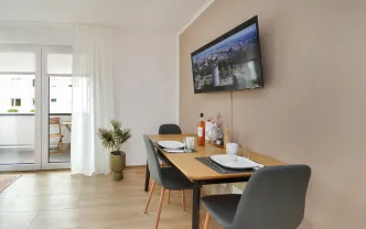 Wohnen auf Zeit BI1248 Bielefeld-Schildesche, 33qm Studio mit Balkon