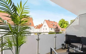 Apartment Bielefeld BI1249 Bielefeld-Schildesche, 37qm Studio 1OG, Balkon img9