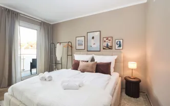 Wohnen auf Zeit BI1249 Bielefeld-Schildesche, 37qm Studio 1OG, Balkon