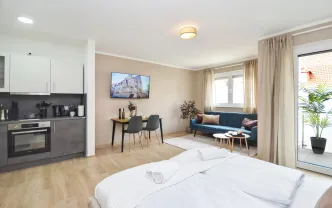 Wohnen auf Zeit BI1249 Bielefeld-Schildesche, 37qm Studio 1OG, Balkon