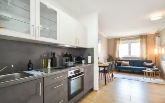 Apartment Bielefeld BI1249 Bielefeld-Schildesche, 37qm Studio 1OG, Balkon img7