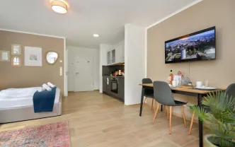 möblierte Wohnung BI1079 Bielefeld-Schildesche 35qm barrierefrei Balkon