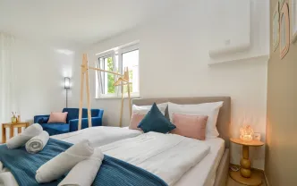 Wohnung auf Zeit BI1079 Bielefeld-Schildesche 35qm barrierefrei Balkon