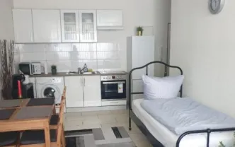 Wohnen auf Zeit D1088 Düsseldorf 43qm Wohnung, EG, Waschmaschine