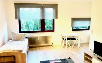 Wohnen auf Zeit D1293 Düsseldorf, 30qm Studio, 2.OG, Waschmaschine