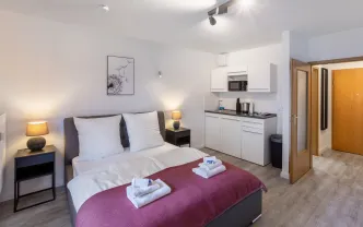 Wohnen auf Zeit DO1191 Studio-Apartment, 30qm, 1.OG, Balkon