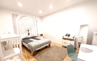 Wohnen auf Zeit ER1172 Erlangen Zentrum 77qm 1.OG Vorderhaus
