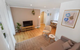 Wohnen auf Zeit GT1254 Gütersloh, 50qm Maisonette, Terrasse