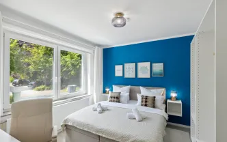 Wohnen auf Zeit GT1255 Gütersloh, 120qm Wohnung, EG. Terrasse
