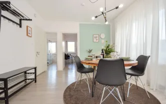 Wohnen auf Zeit GT1256 Gütersloh, 50qm Apartment, 1OG. Waschm.