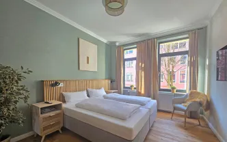 Wohnen auf Zeit H1170 Hannover-List 80qm, 3 Schlafzimmer 