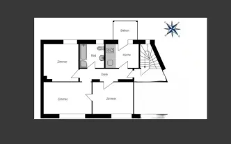 Apartment Köln K1095 Köln Mülheim 72qm EG 3 Schlafzimmer, Balkon img11