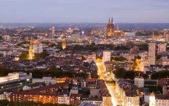 Apartment Köln K1210 Köln-Sülz, 30qm Studio-Unicenter, Balkon img12