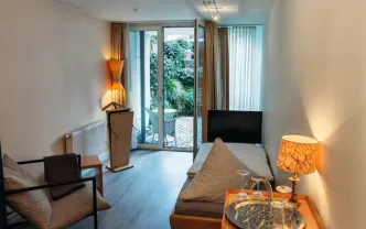 Wohnen auf Zeit K714 Köln-Rodenkirchen 32qm, Terrasse, Sauna 