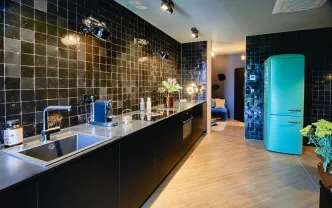 Wohnung auf Zeit L1021 Leipzig 115qm Cora Apartment H 4.OG Balkon