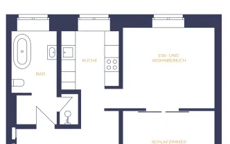 Apartment Leipzig L1073 Leipzig 51qm Cora Apartment K EG Aufzug img9