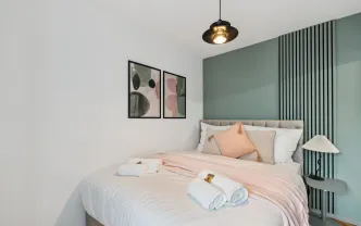 Wohnen auf Zeit LIP1265 Bad Salzuflen, 30qm Apartment, EG. Terrasse