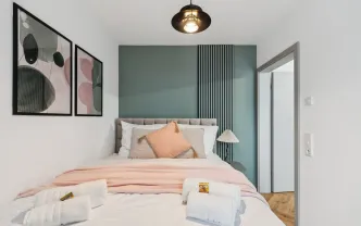 Wohnen auf Zeit LIP1267 Bad Salzuflen, 30qm Apartment, Balkon 1OG.