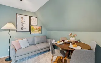Wohnen auf Zeit LIP1270 Bad Salzuflen, 55qm Apartment, Balkon 2.OG