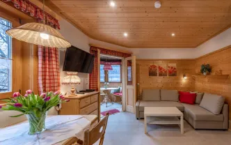 Wohnen auf Zeit M1314 Schliersee, 40qm Wohnung, 1.OG Balkon, Seezugang