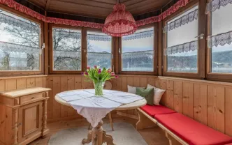 Wohnen auf Zeit M1314 Schliersee, 40qm Wohnung, 1.OG Balkon, Seezugang