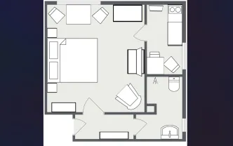Apartment München M1315 Schliersee, 30qm Apartment, 1.OG Seezugang img9