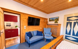Wohnen auf Zeit M1315 Schliersee, 30qm Apartment, 1.OG Seezugang