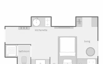 Apartment Mannheim MA548 smartments Mannheim-Schwetzingerstadt 20qm  img8