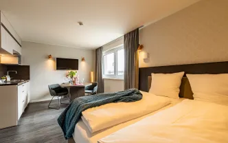 Wohnen auf Zeit M1144 MADREAM - Messe Dornach 29 qm 