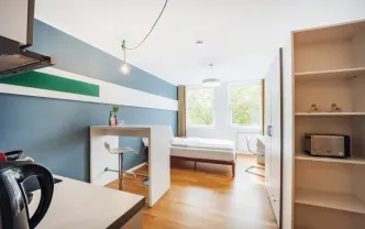 Wohnen auf Zeit N374 Nürnberg-City 24qm Cosy Apartment 